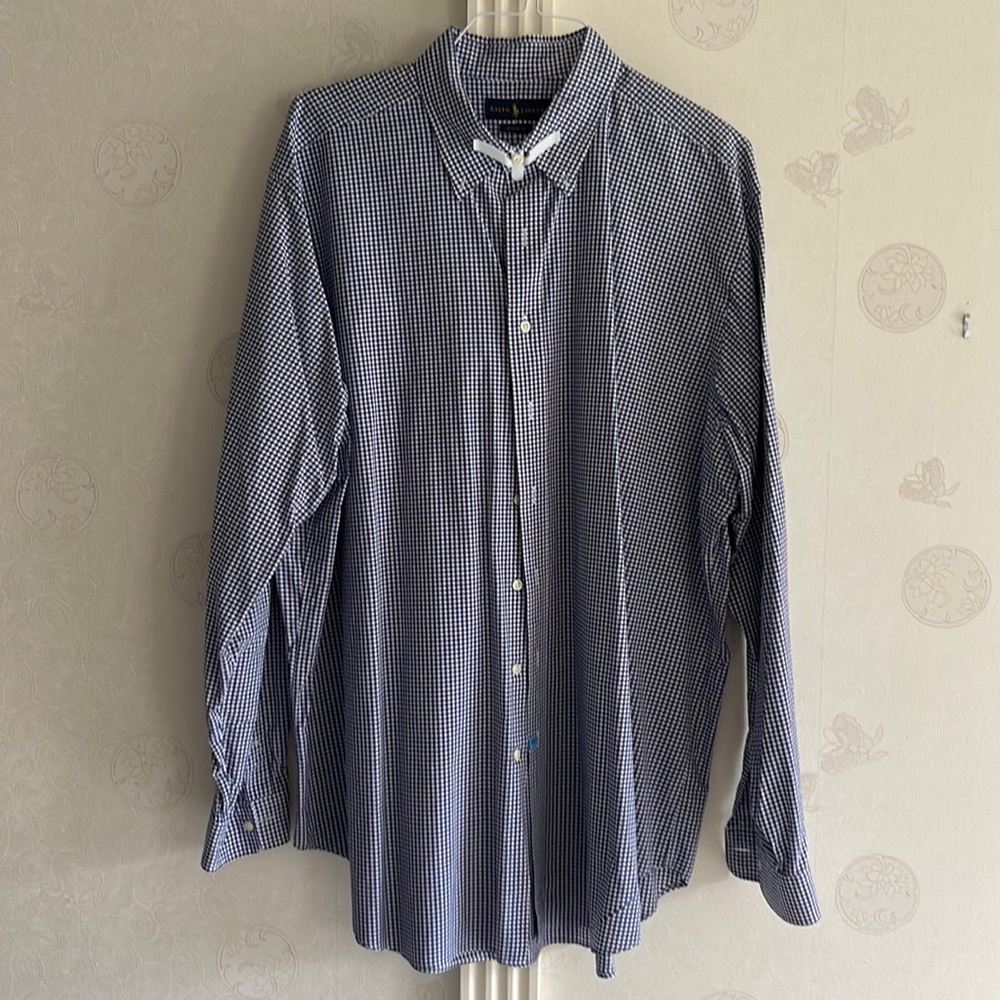 Mens Ralph Lauren Button Down Size 2XLT Tall